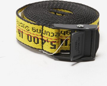 Off-White Belt in XS-XL in Yellow: front