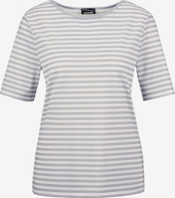 Goldner T-Shirt in Blau: Vorderseite