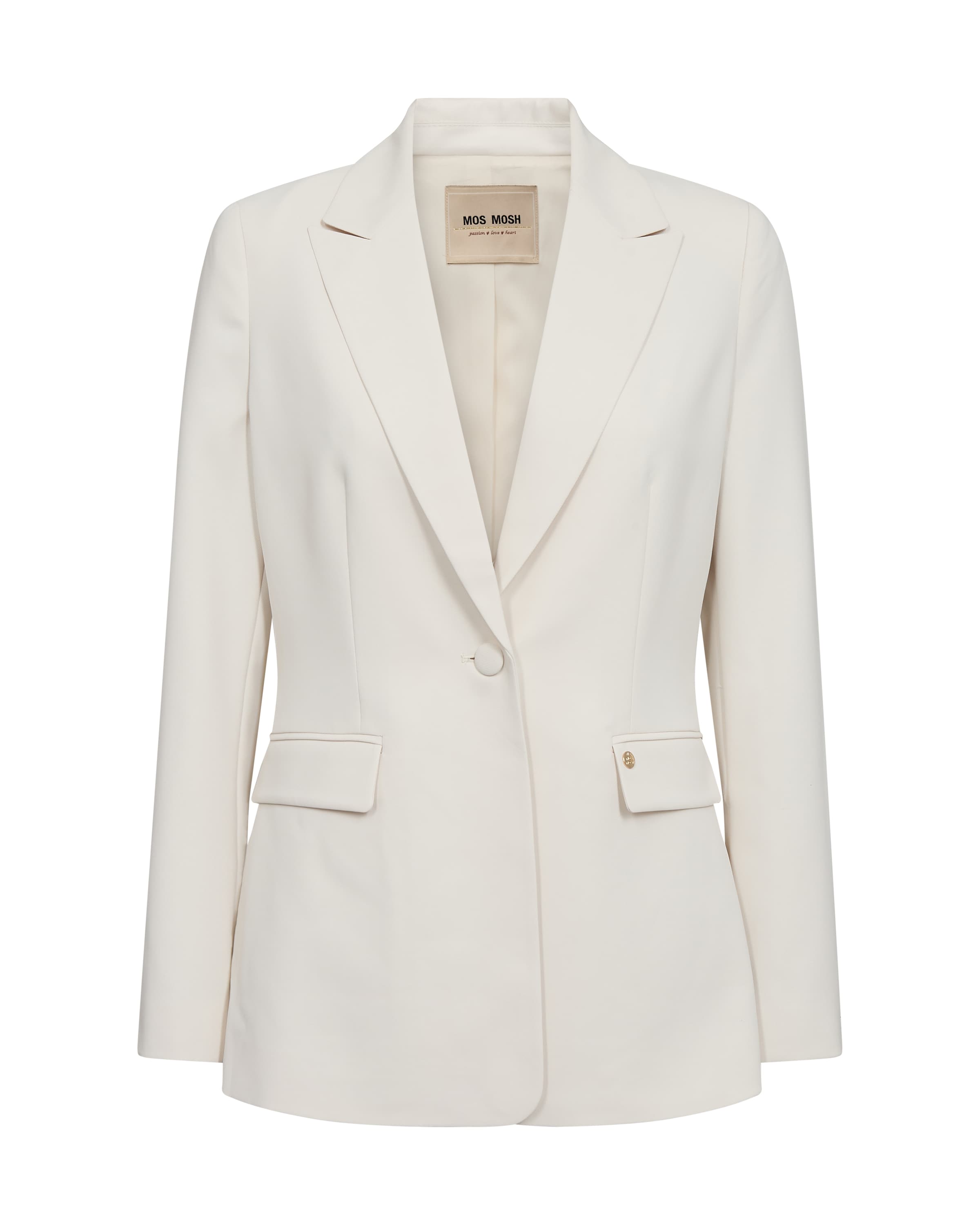MOS MOSH Μπλέιζερ 'MMLeonora Miley' σε μπεζ: μπροστά