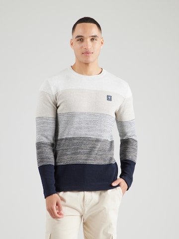 GARCIA Pullover in Blau: Vorderseite