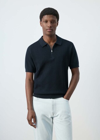 MANGO MAN Sweater 'Canario' in Blue: front