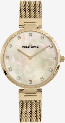 Jacques Lemans Analog watch 'Milano' in Gold: front
