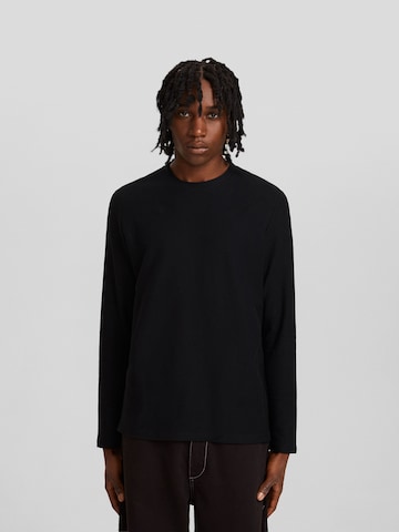 Bershka Shirt in Black: front