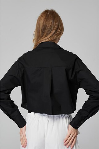 HOME STORE Bluse in Schwarz