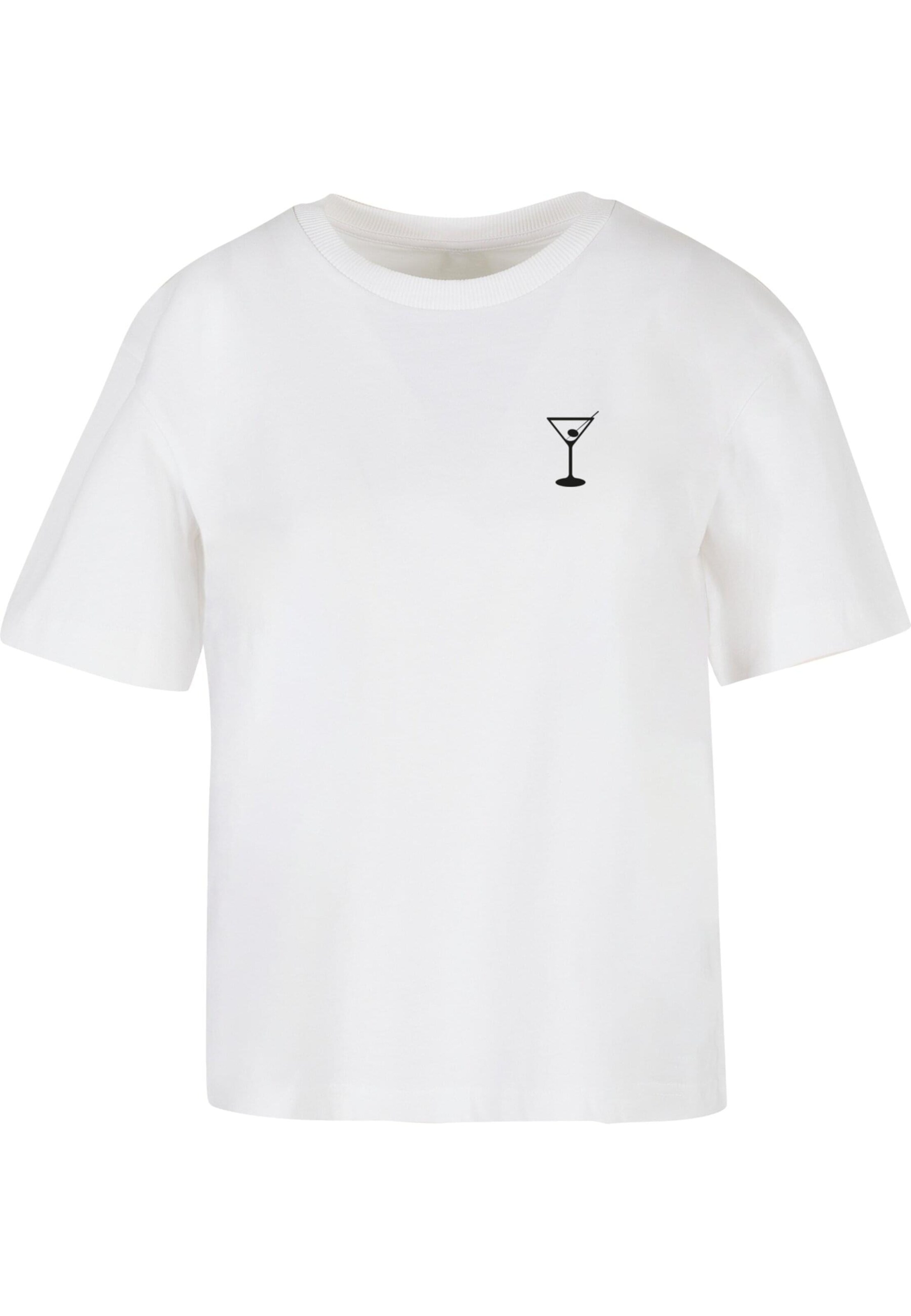 Miss Tee Футболка 'Delizioso' в Белый: спереди