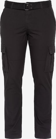 Regular Pantalon Schott NYC en noir : devant