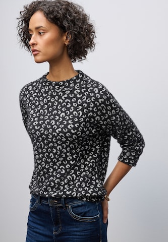 STREET ONE Shirt in Black: front