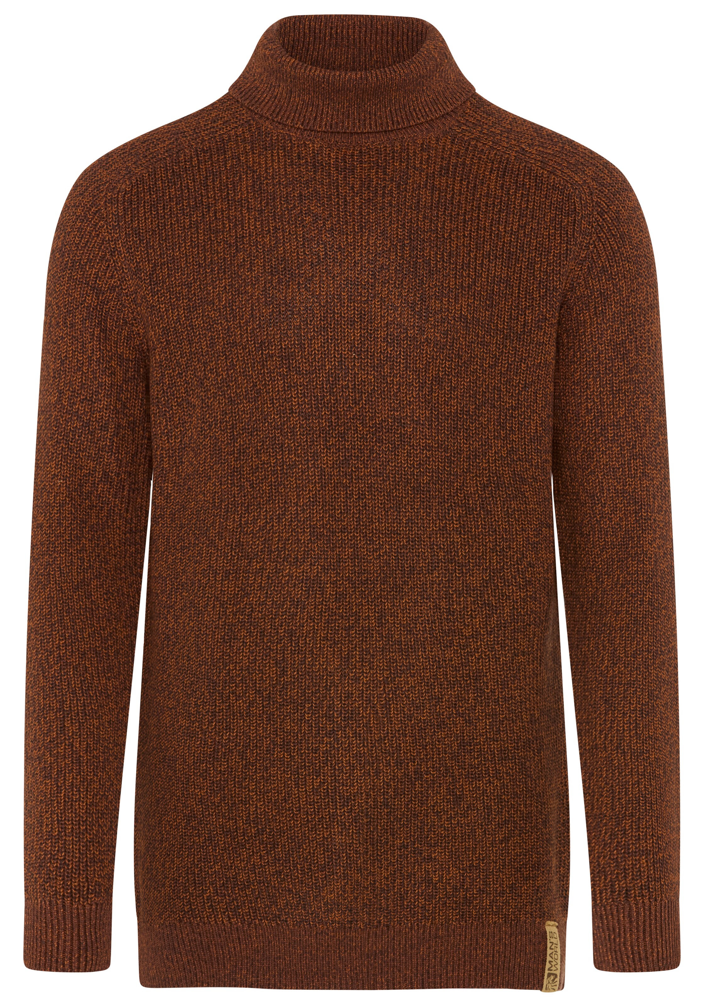 Man's World Sweater in Brown: front
