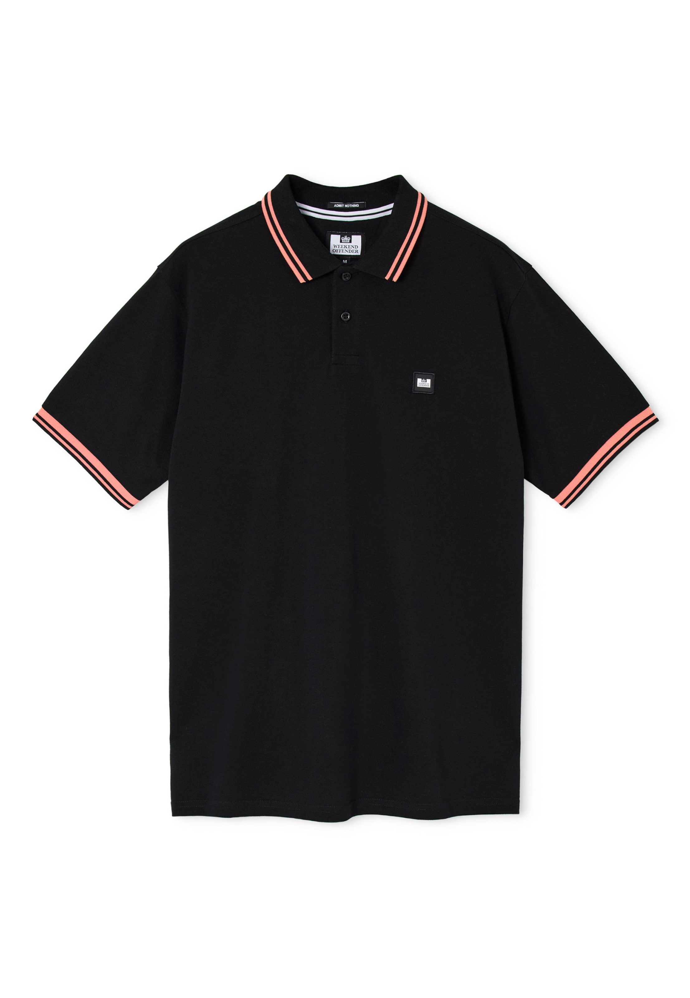 Weekend Offender Shirt 'Levanto' in Zwart: voorkant