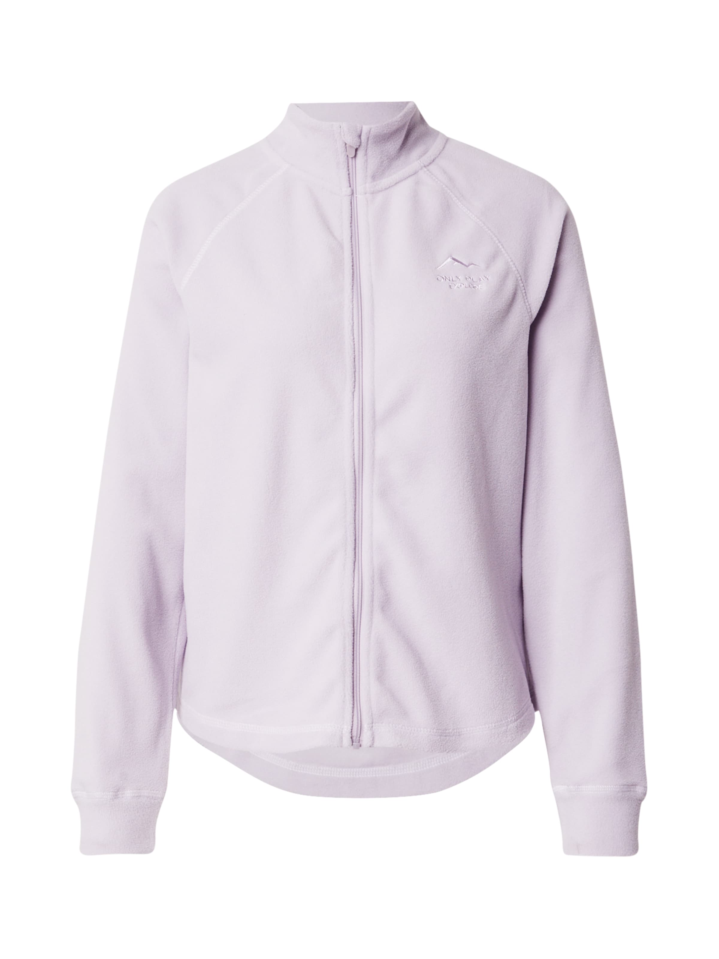 ONLY PLAY Funktionsfleecejacke 'ONPIno' in Lila: Vorderseite