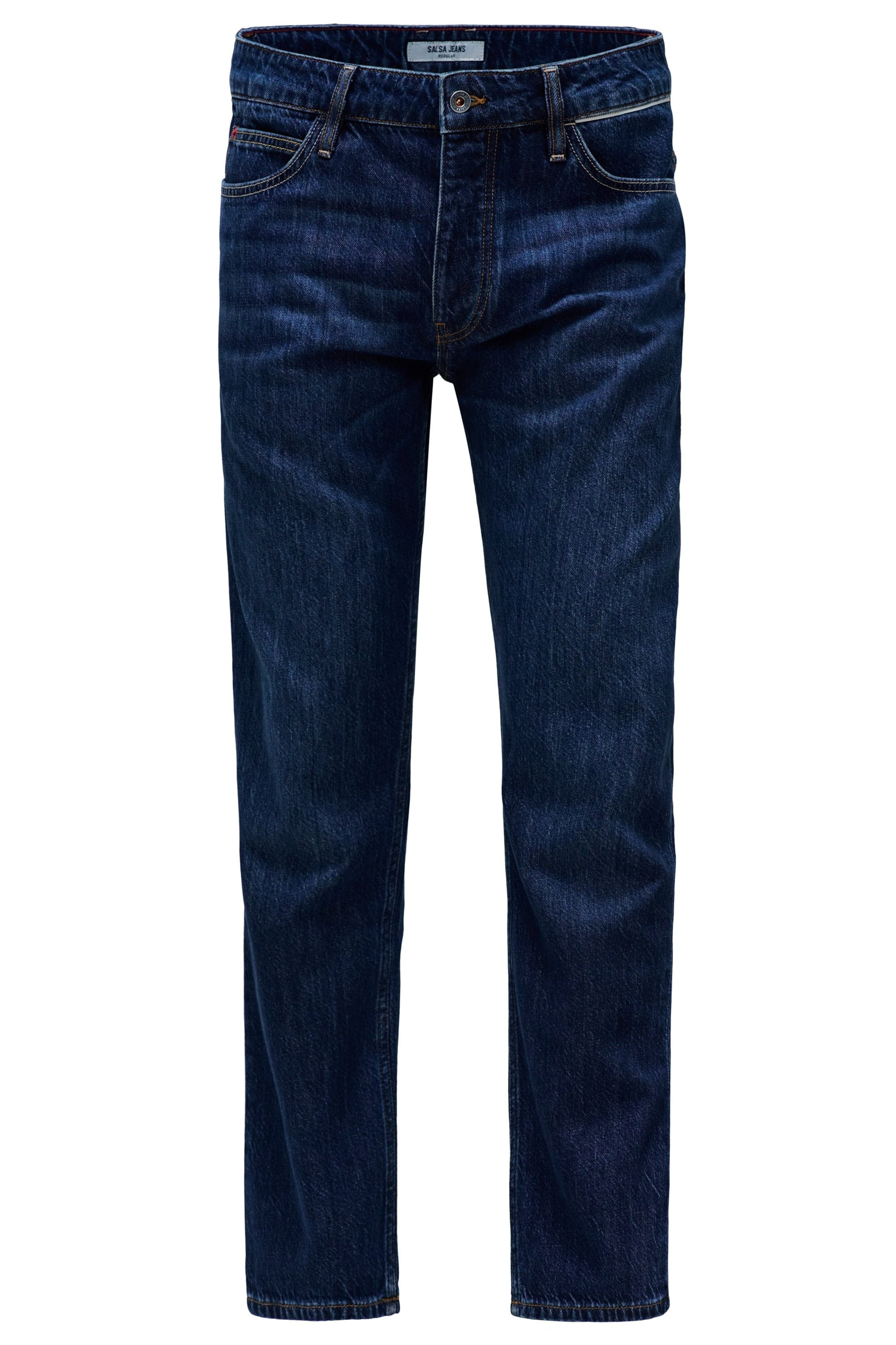 Salsa Jeans Regular Jeans in Blauw: voorkant