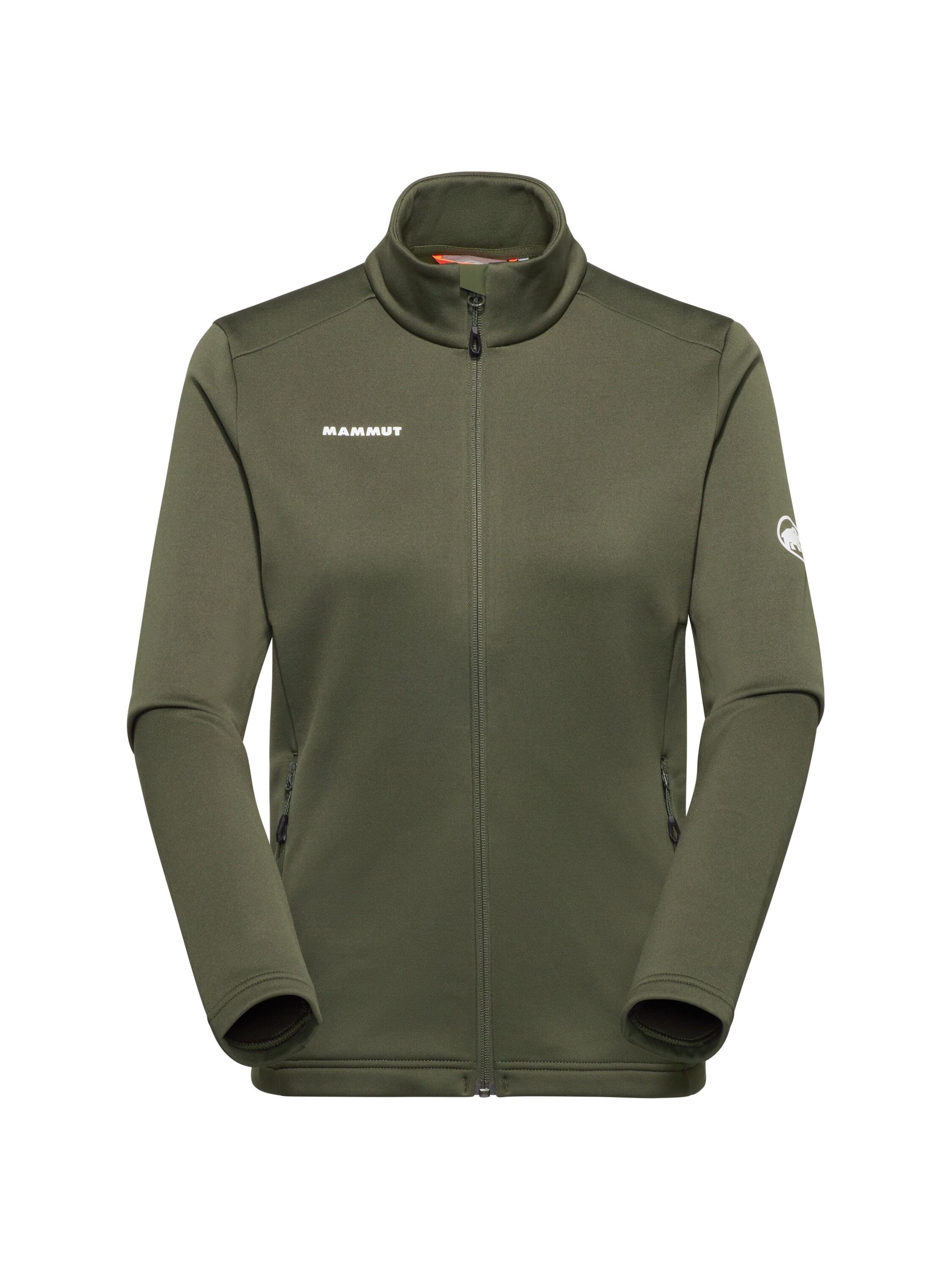 MAMMUT Funktionsfleecejacke in Grün: Vorderseite