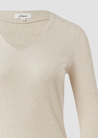 s.Oliver Pullover in Beige