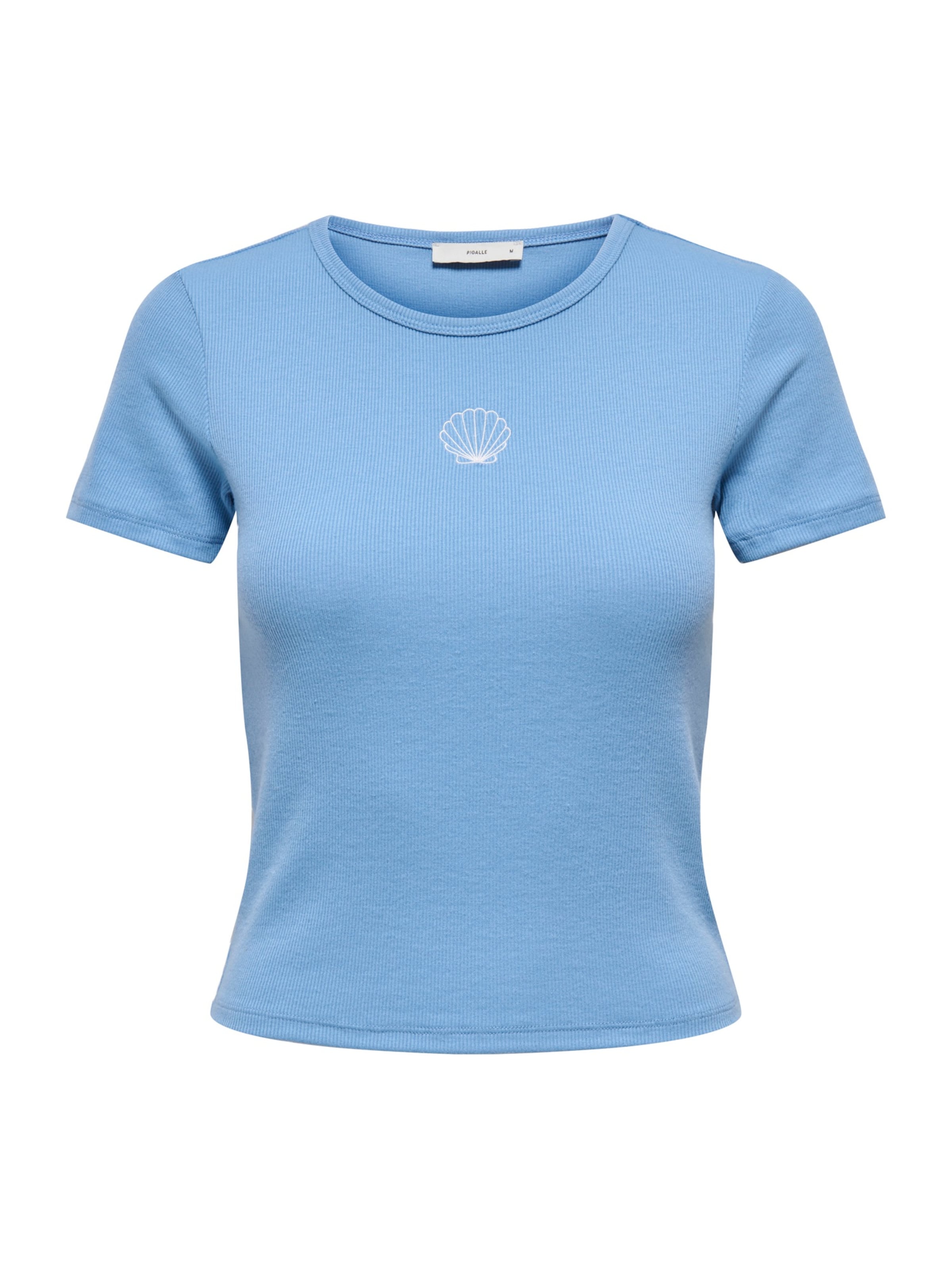 Tricou 'ONLELVA JUNE' de la ONLY pe albastru: față