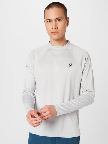 Superdry Performance shirt in Grey: front