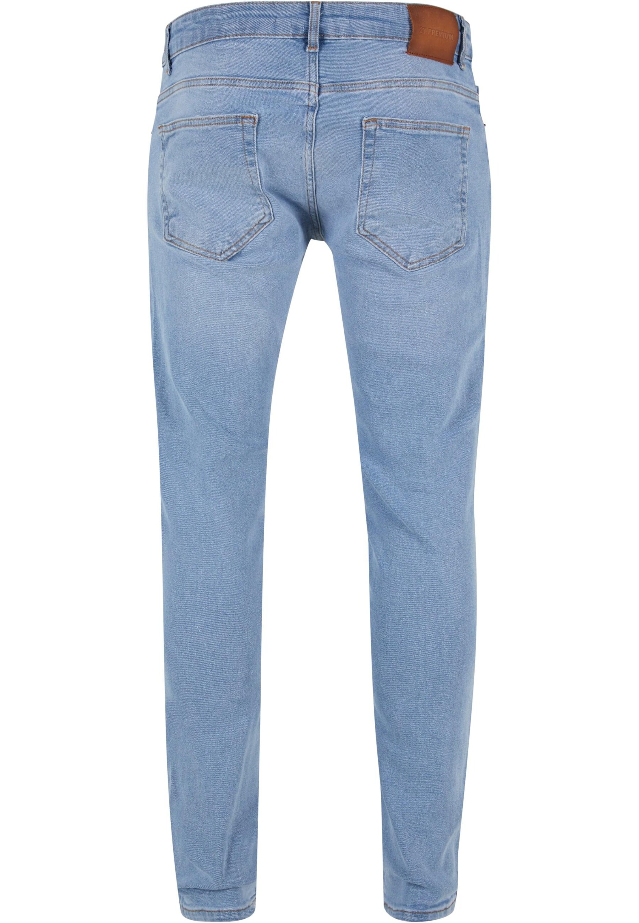 2Y Premium Skinny Jeans in Blau