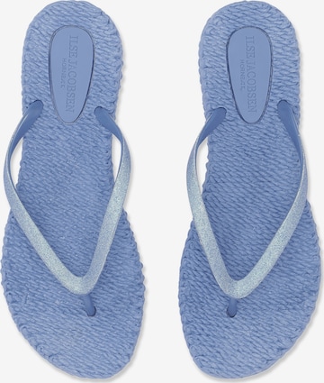 ILSE JACOBSEN Teenslipper 'Cheerful 01' in Blauw