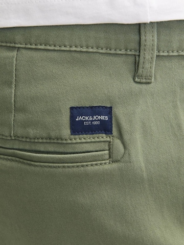 JACK & JONES regular Lærredsbukser i grøn