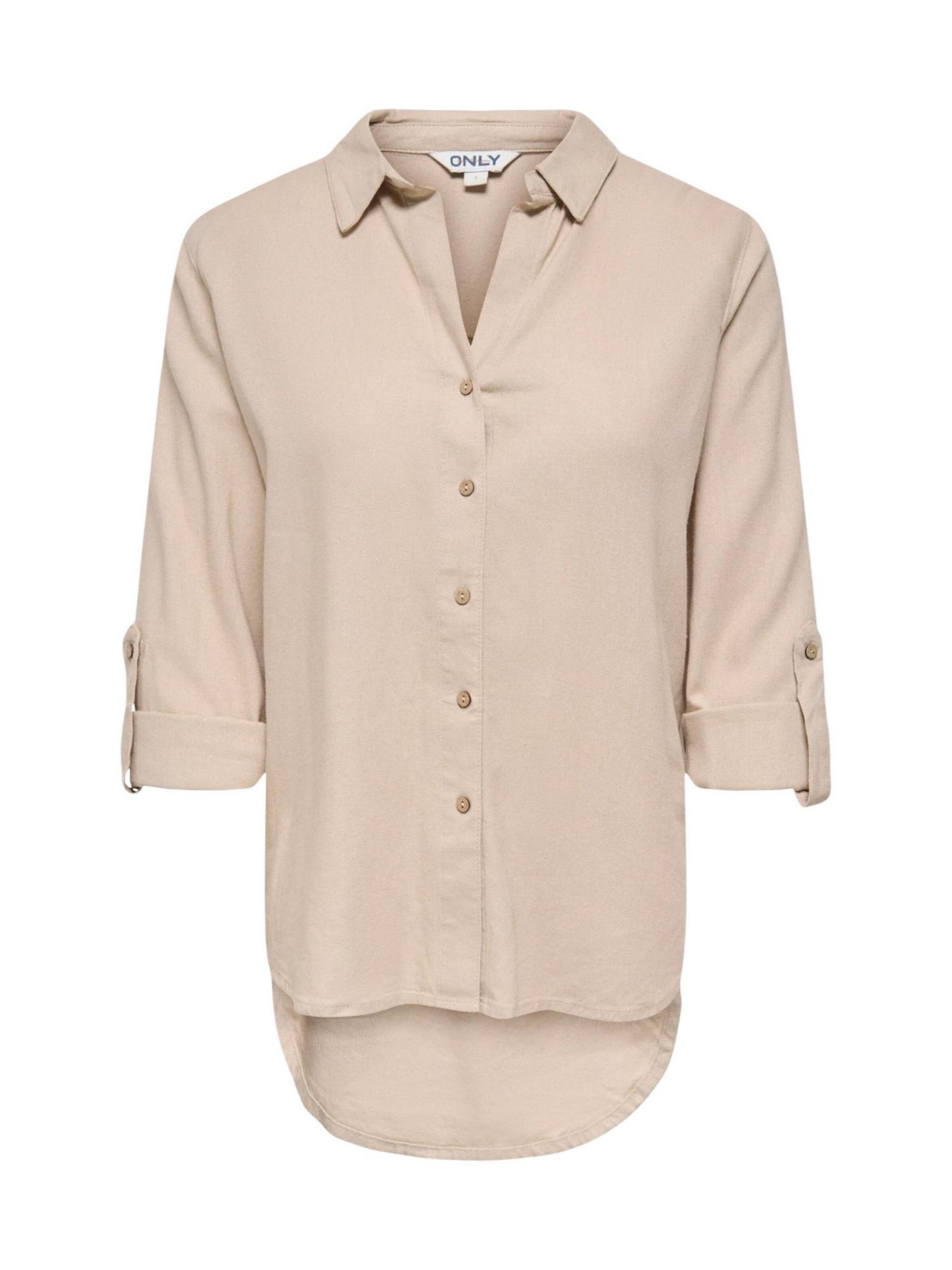 Camicia da donna '15363991' in XS ONLY di colore beige, Visualizzazione prodotti