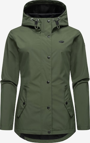 Ragwear Куртка в спортивном стиле 'Margge' в Зеленый: спереди
