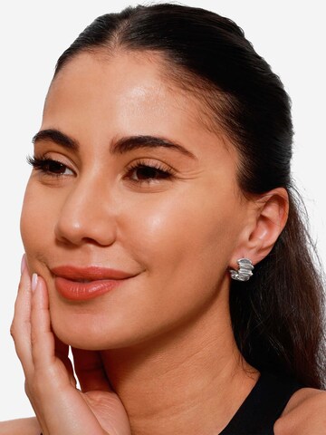 Heideman Ohrringe 'Elia' in Silber: Vorderseite