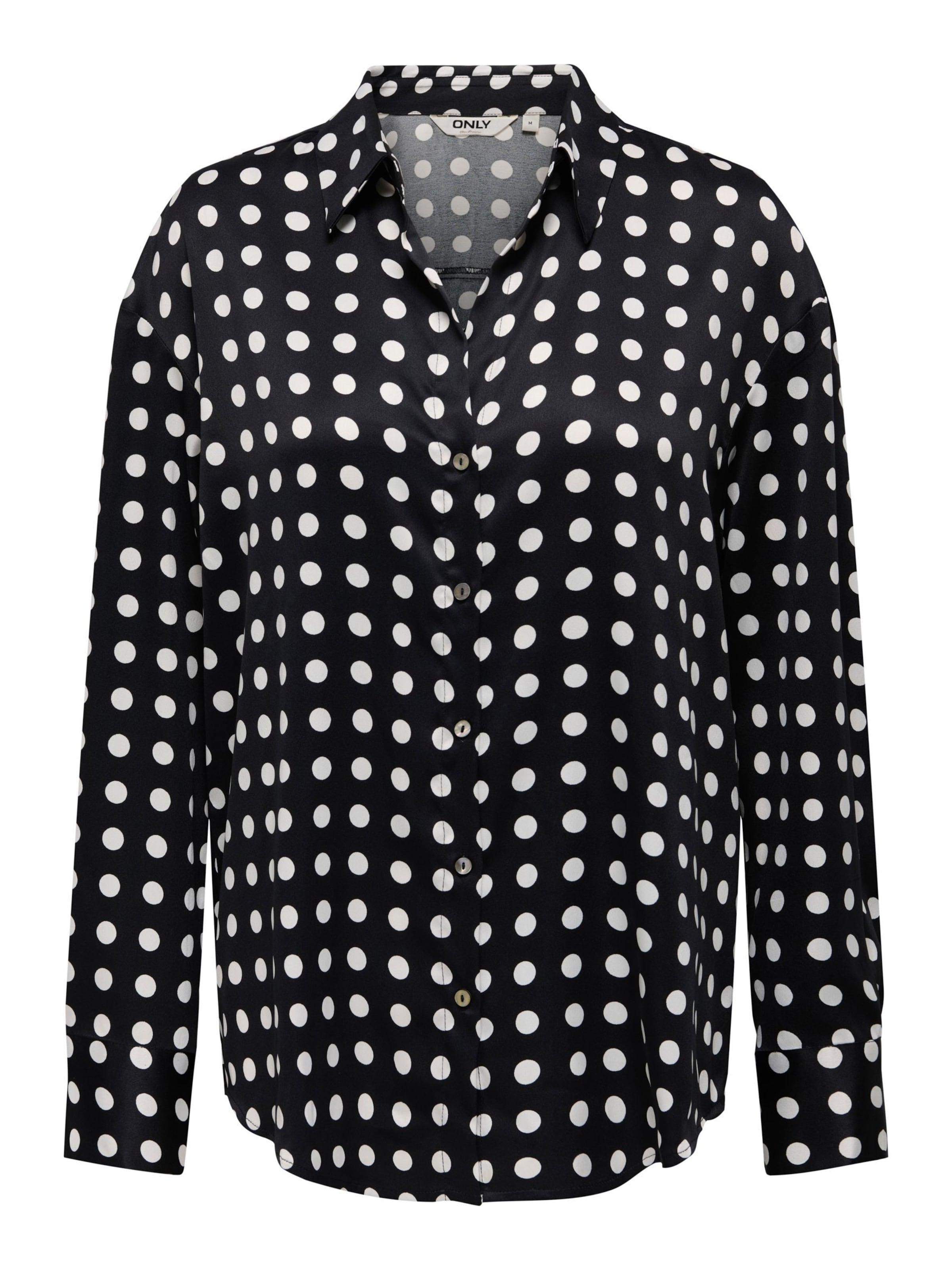 Camicia da donna 'LYDIA' di ONLY in nero: frontale