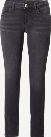 Liu Jo Skinny Jeans 'MONROE' in Zwart: voorkant