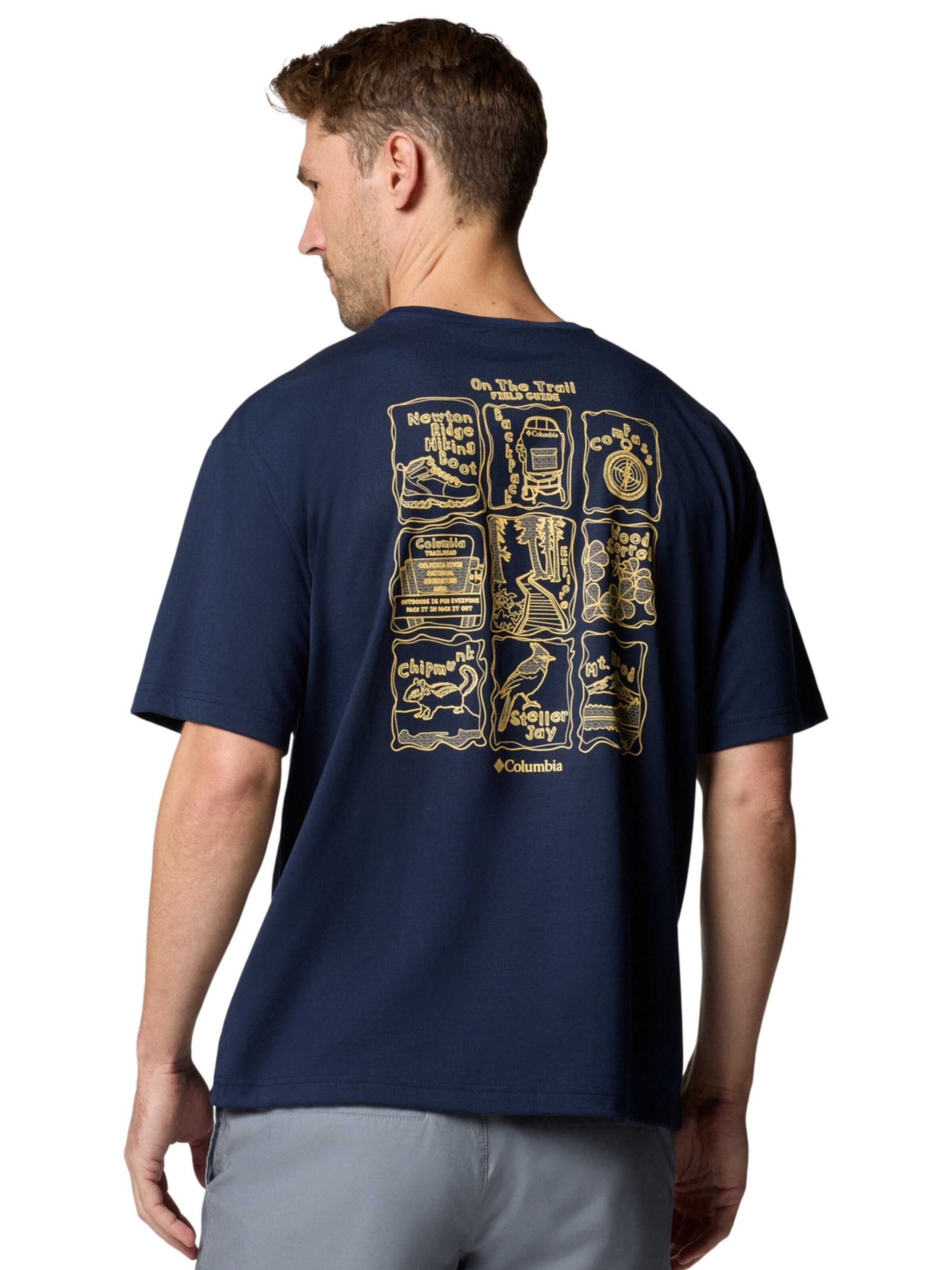 COLUMBIA Shirt 'Columbia Cedar Trail Back' in Blue