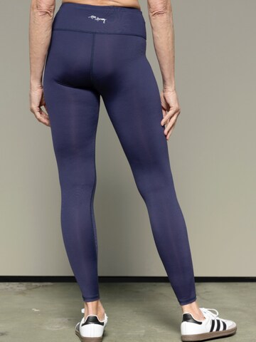 Hey Honey Skinny Leggings 'Unicolor' in Blue
