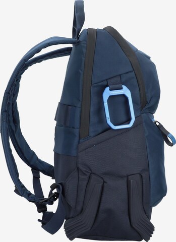 Piquadro Backpack 'Corner' in Blue