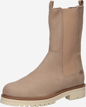 clic Boot in Beige: front