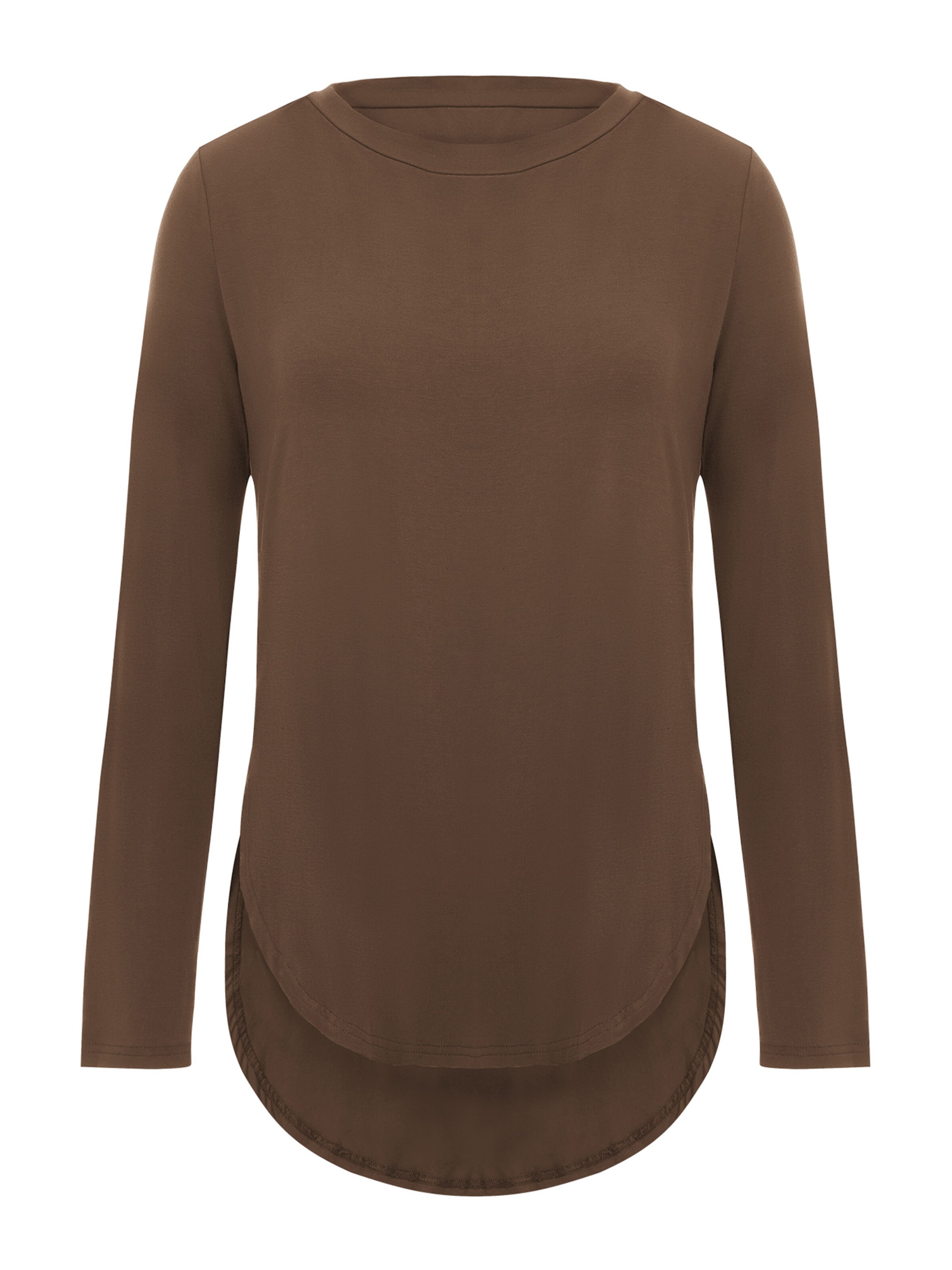 Imily Bela Tričko - Hnedá: predná strana