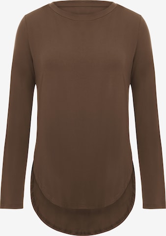 T-shirt Imily Bela en marron : devant