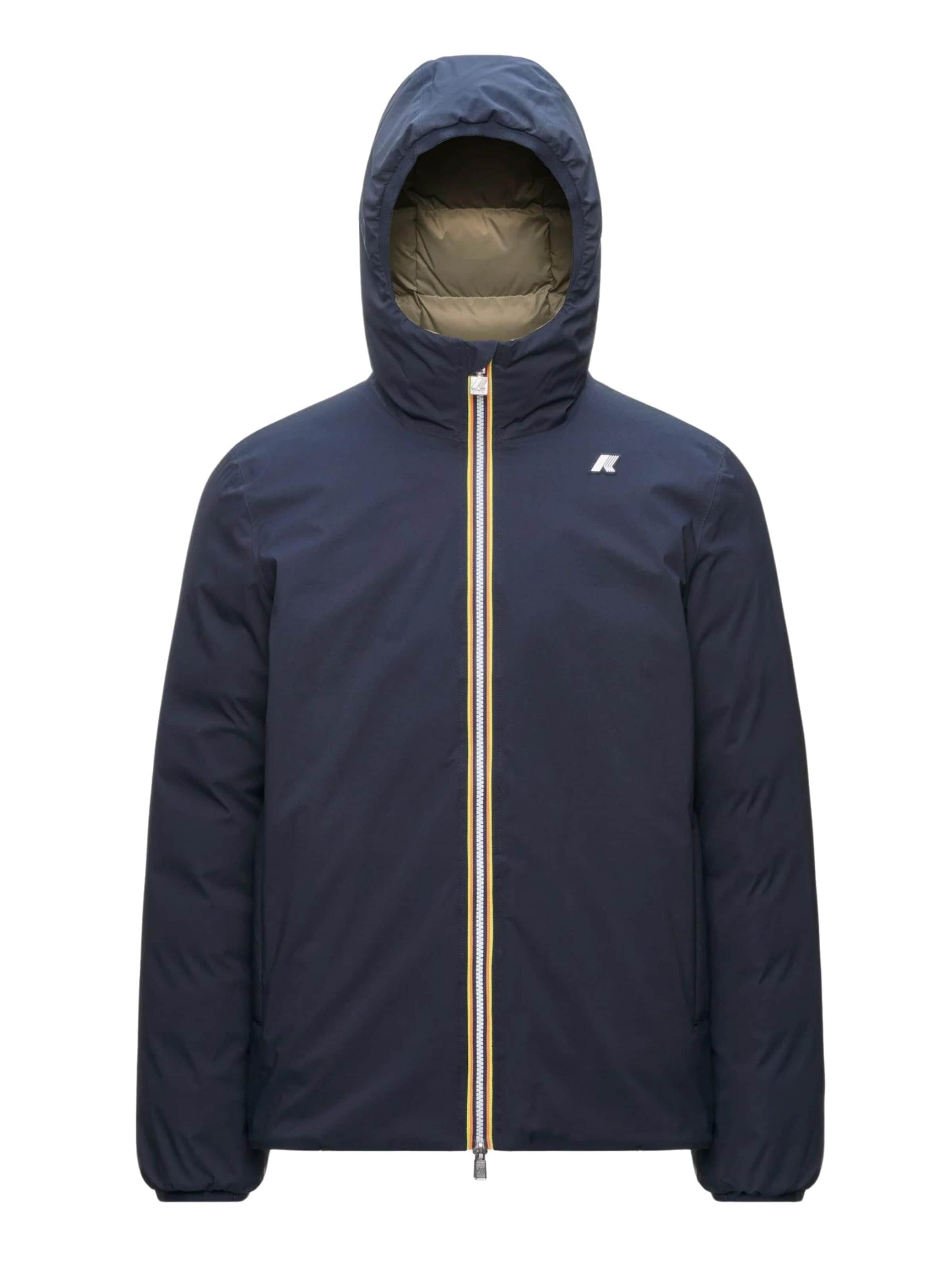Veste d’hiver 'K-WAY JACK ST THERMO DOUBLE GIUBBINO' K-Way en bleu : devant