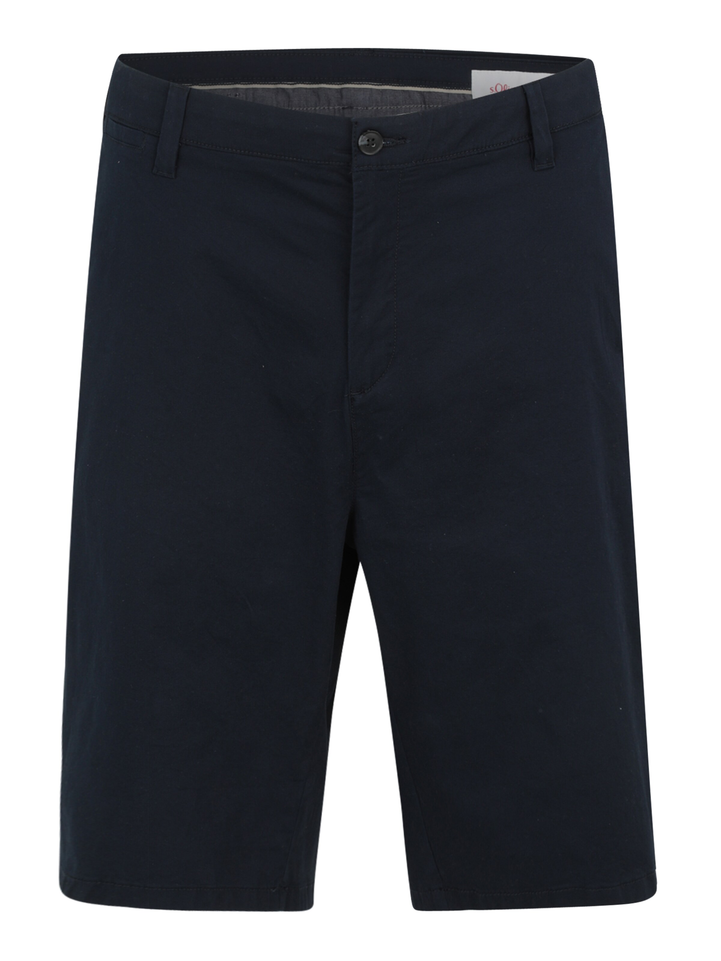 s.Oliver Men Big Sizes Regular Chinohose in Blau: Vorderseite