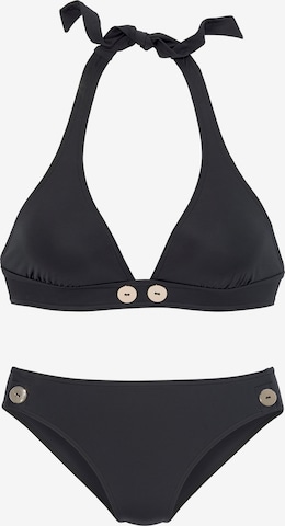 VIVANCE Triangen Bikini i svart: framsida