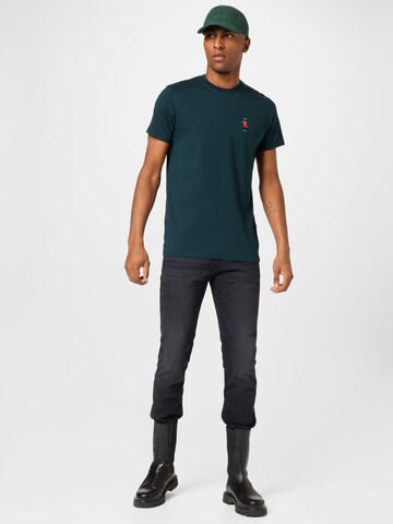 Iriedaily T-Shirt 'Nutcrax' in Grün
