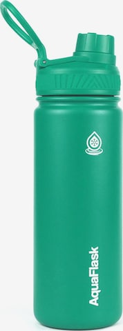 AquaFlask Láhev na vodu 'AquaFlask Termoláhev REGULAR 532 ml' – zelená: přední strana