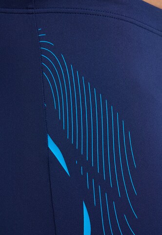 ARENA Спортен бански констюм 'Graphic' в синьо