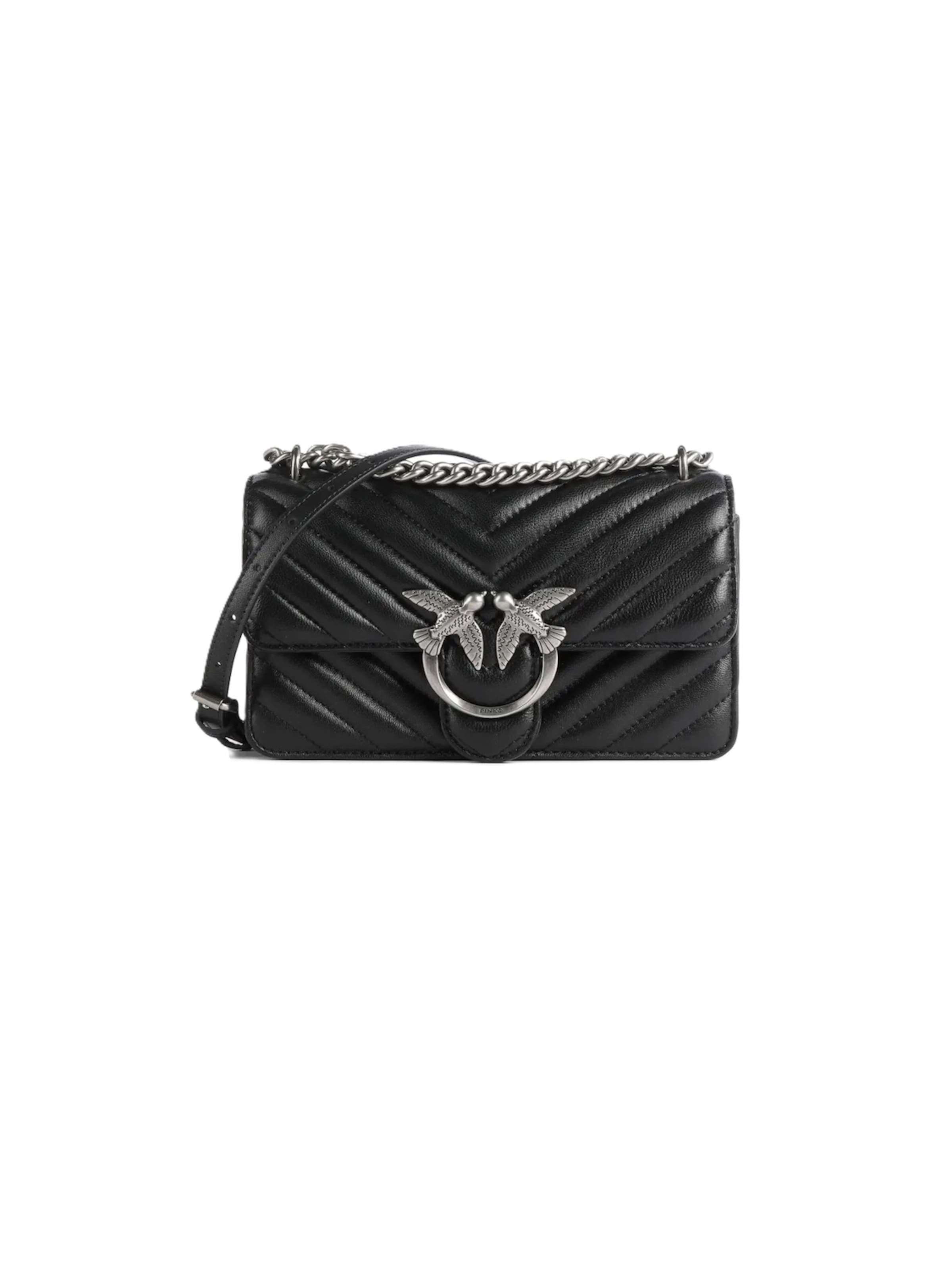 PINKO Umhängetasche '100074 A0GK Z99O'‌‌‌ in Schwarz: Vorderseite