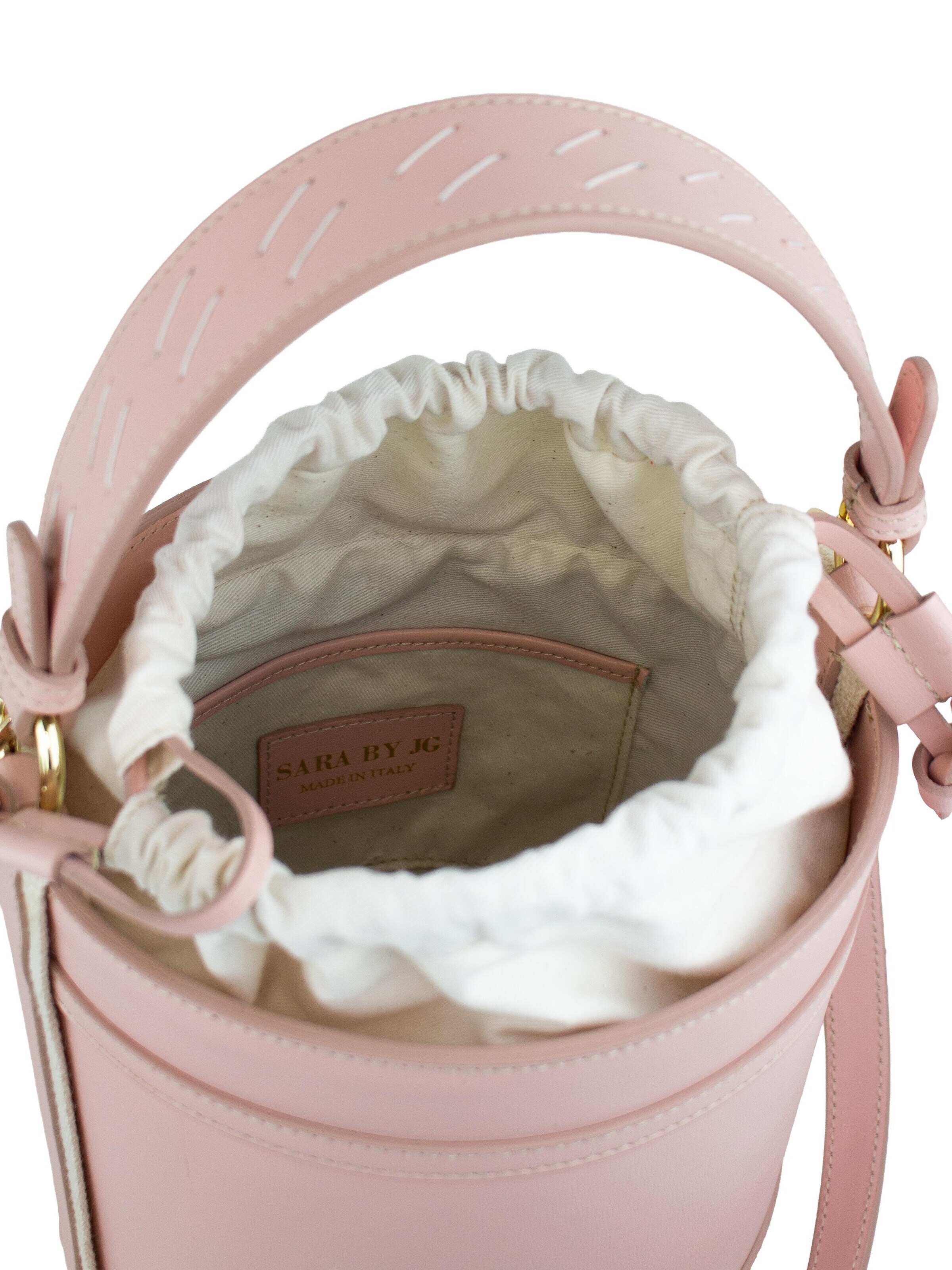 Borsa a mano 'La Raccolta - Made in Italy' di SARA BY JG in rosa