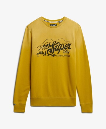 Superdry Sweatshirt in Geel