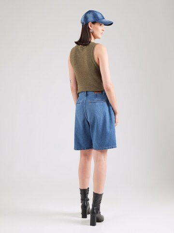 ONLY Regular Pleat-front jeans 'ONLIvy' in Blue