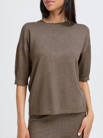 Pull-over ' BYMMMORLA TSHIRT ' b.young en marron
