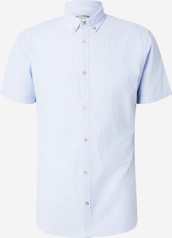 JACK & JONES Hemd 'JWHSUMMER' in Blau: Vorderseite