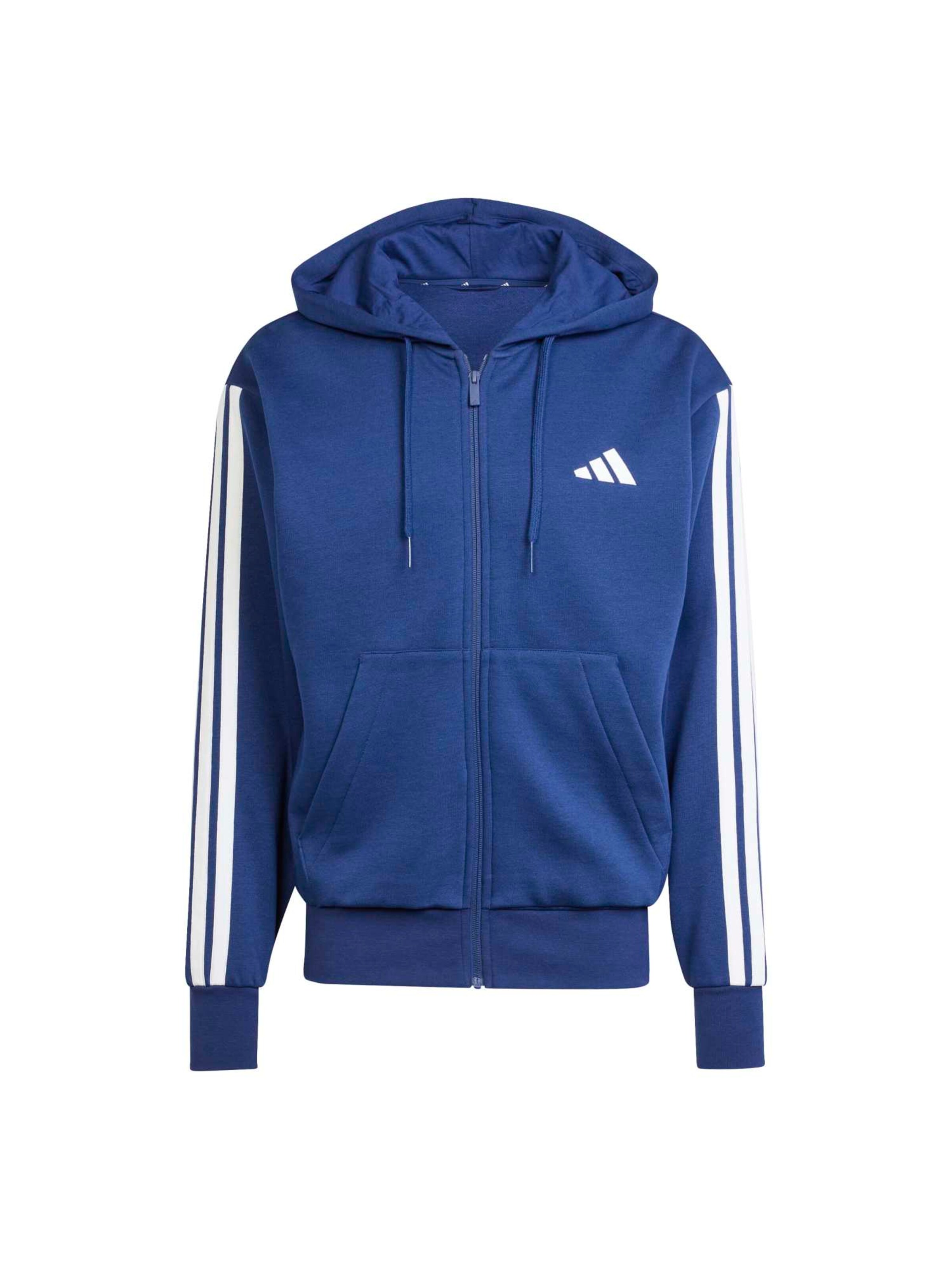 ADIDAS SPORTSWEAR Veste de survêtement en bleu foncé / blanc, Vue avec produit