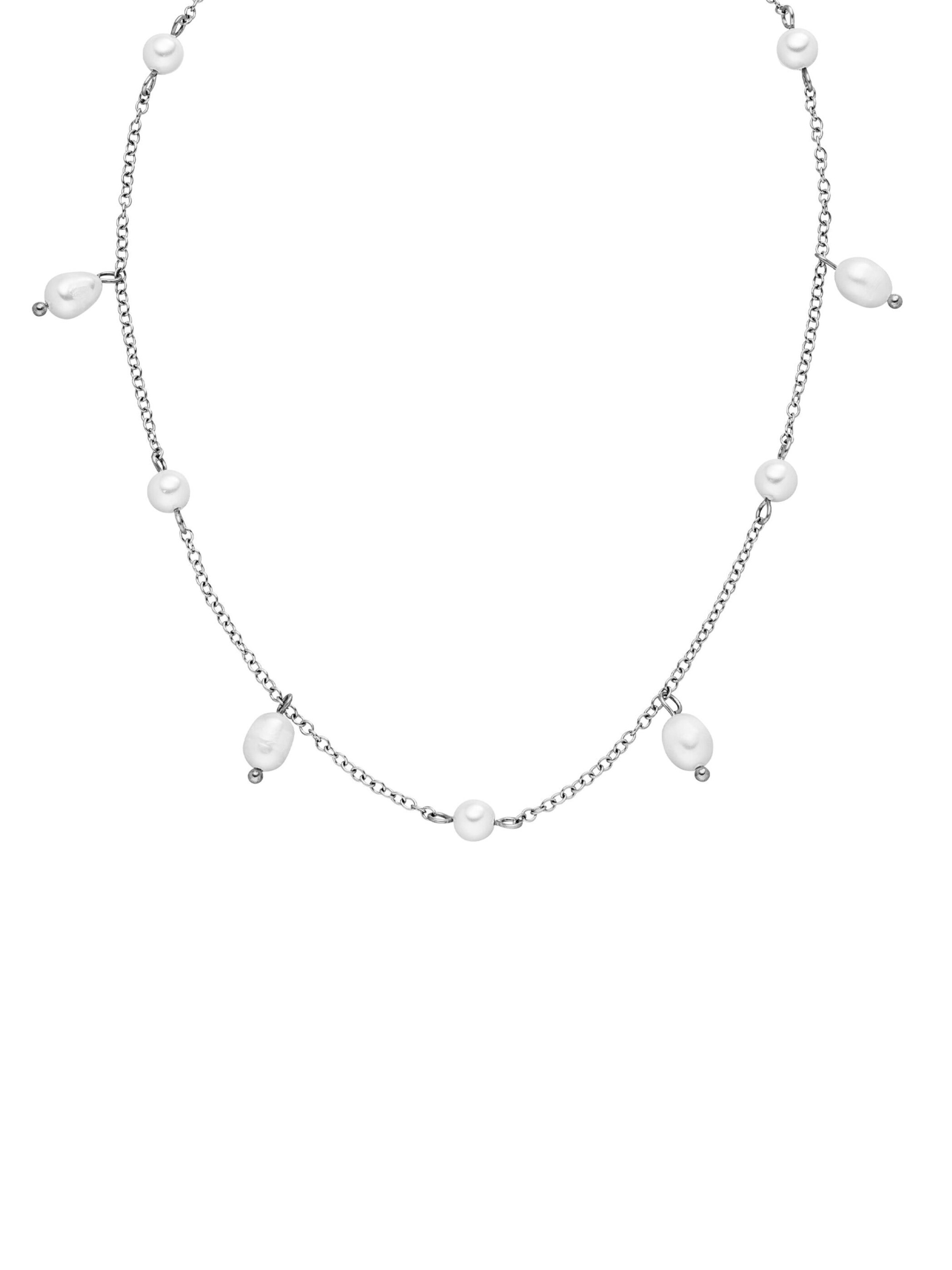 PURELEI - Cadena 'Pearl Drop' en plata