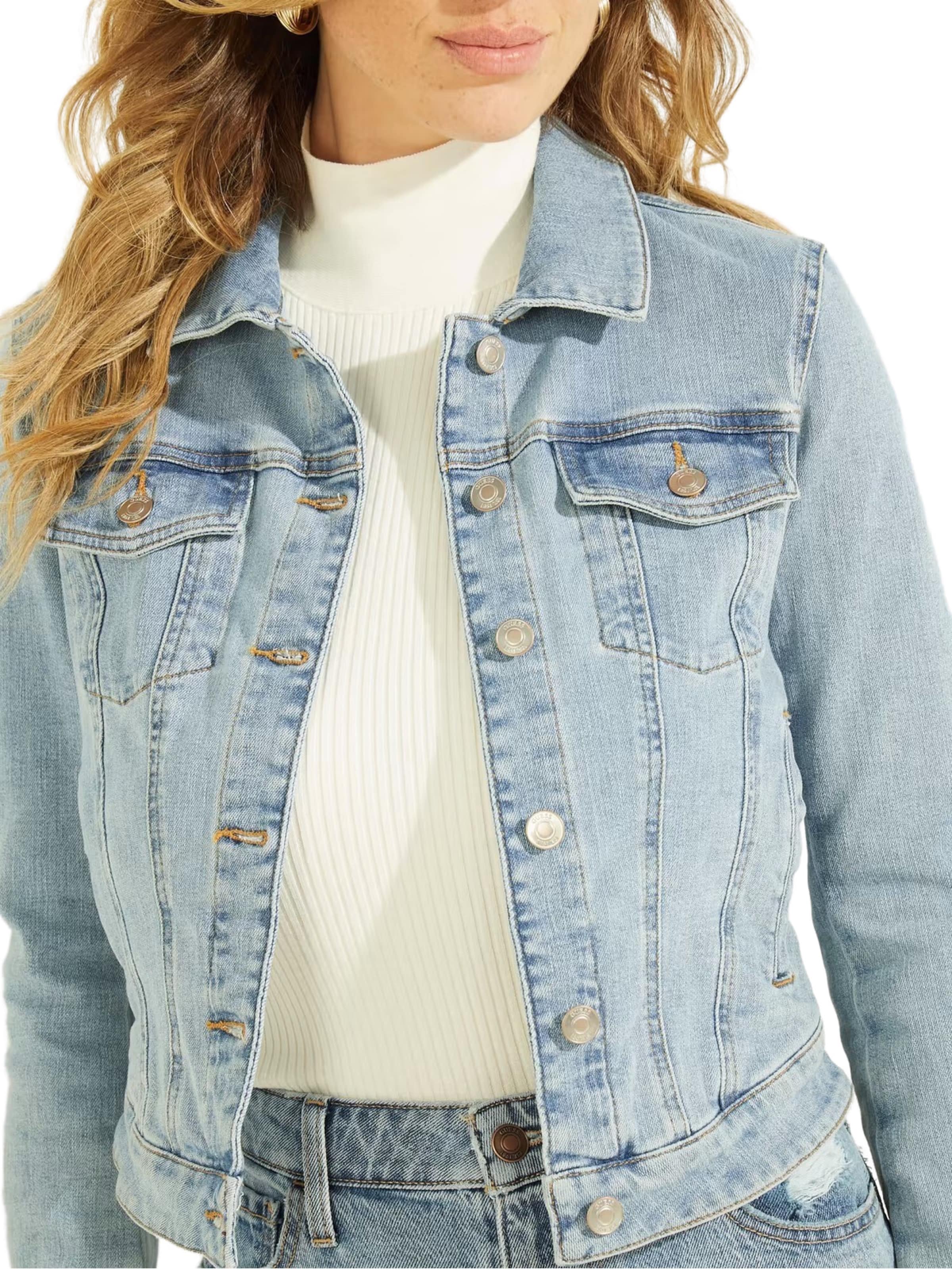 Veste mi-saison GUESS en bleu
