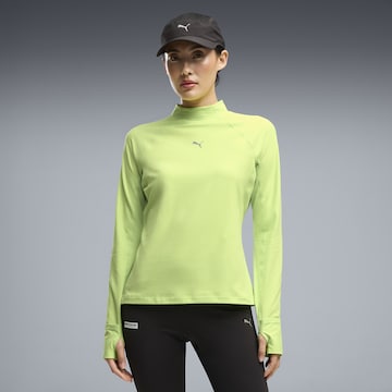 PUMA Funktionsshirt 'Brightstride Cloudspun' in Grün: Vorderseite
