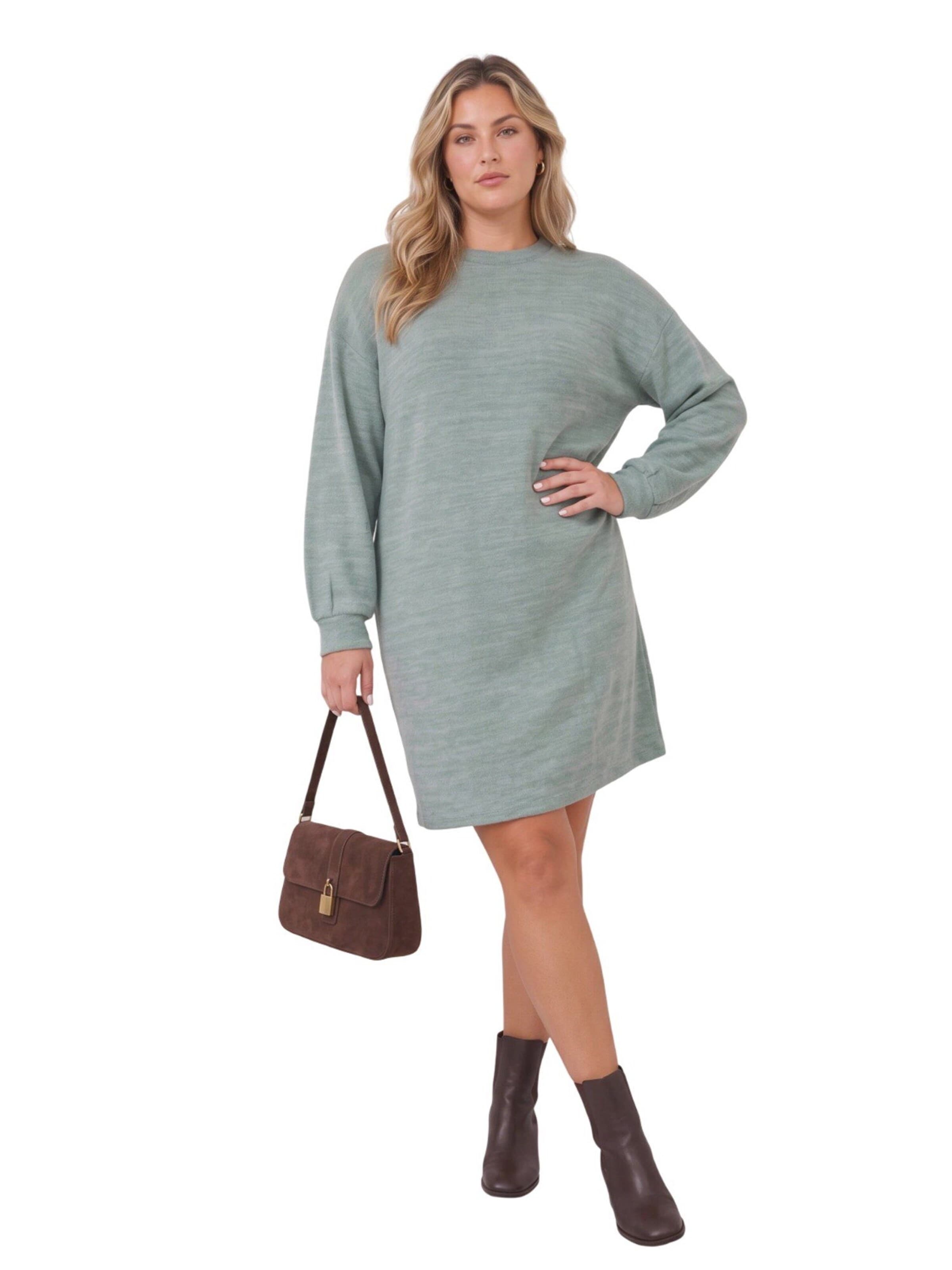 Robes en maille Shape Of You en vert